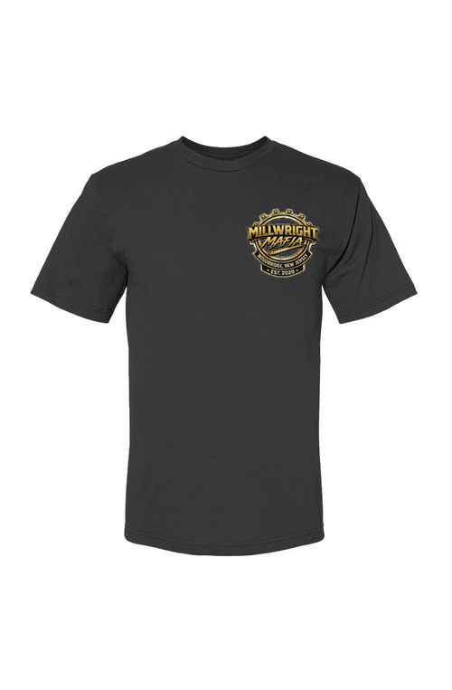 USA-Made 100% Cotton MM Sky Line T-Shirt 