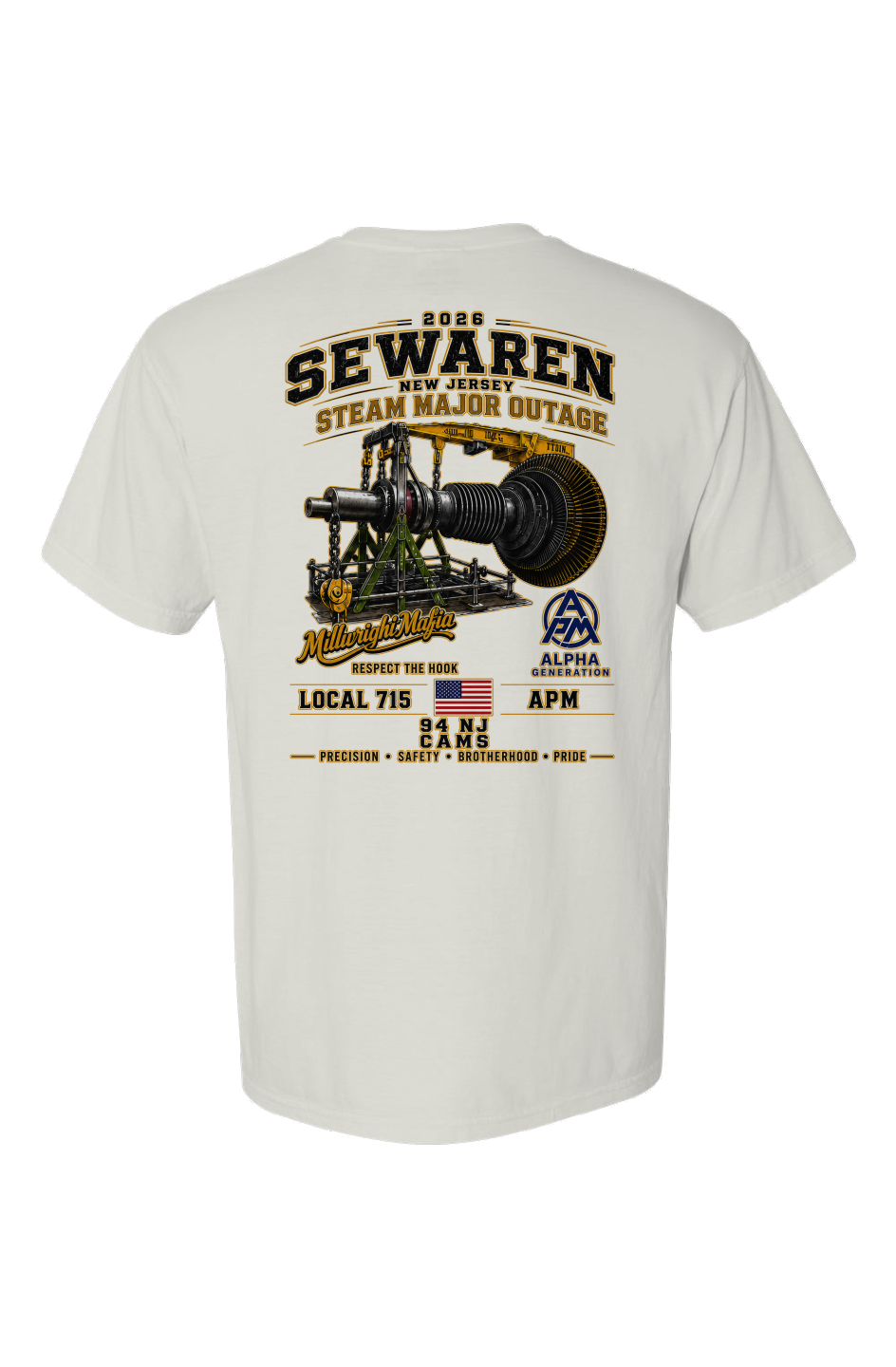 Millwright Mafia CO Heavy Weight T Shirt