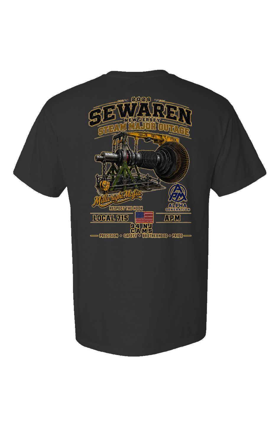 Millwright Mafia CO Heavy Weight T Shirt