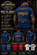 USA-Made 100% Cotton T-Shirt Millwright Mafia CO