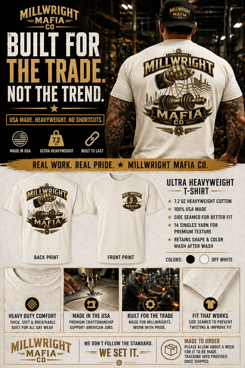 Millwright Mafia CO Heavy Weight T Shirt