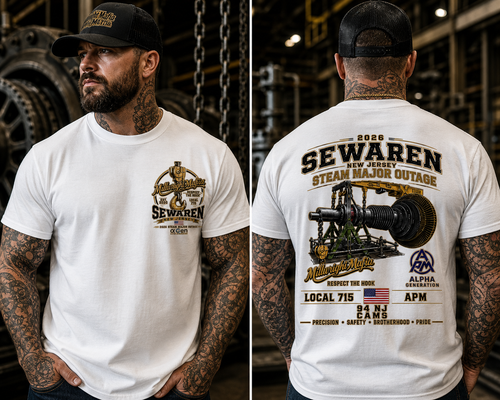 Millwright Mafia CO double major 2026 Sewaren NJ Heavy Weight T Shirt