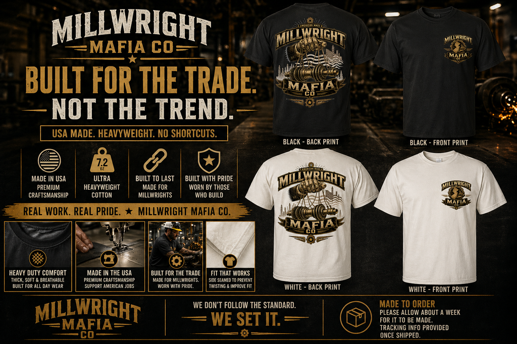 Millwright Mafia CO Heavy Weight T Shirt