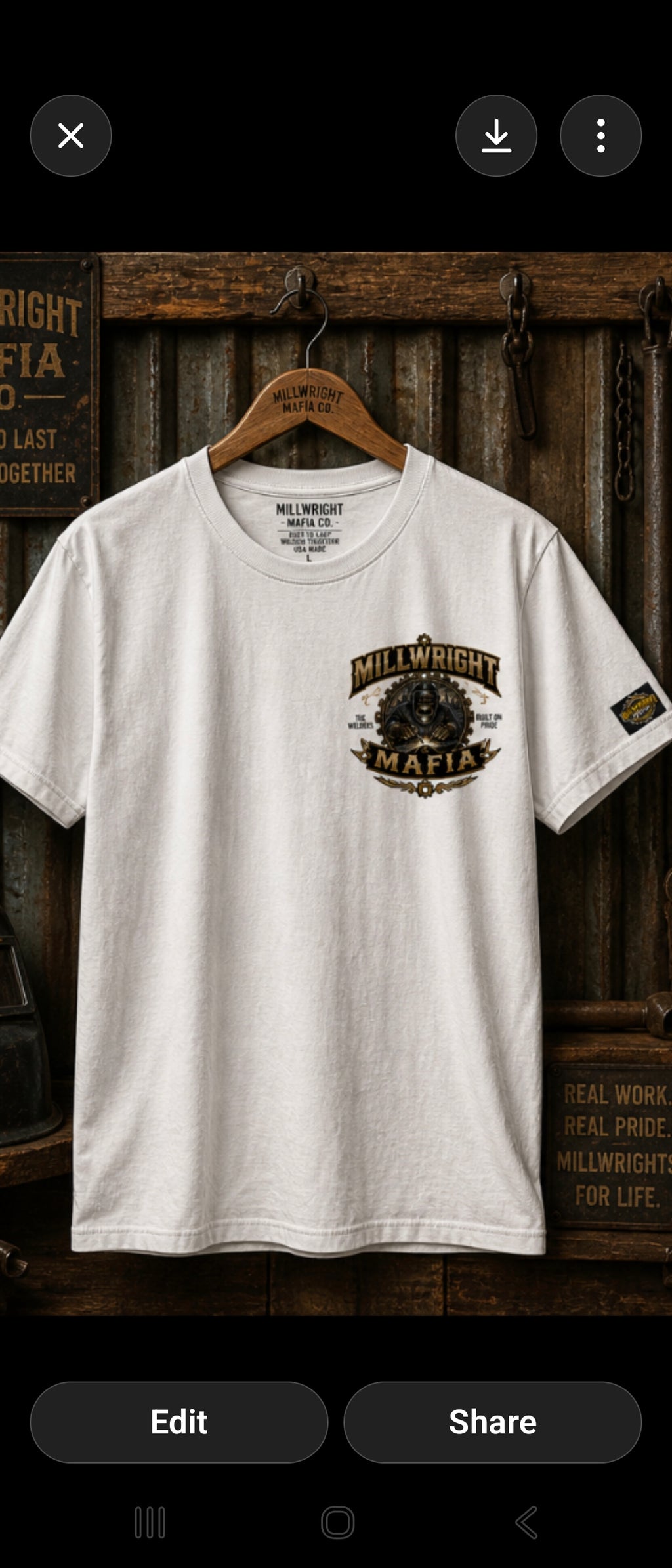 Millwright Mafia CO Heavy Weight T Shirt
