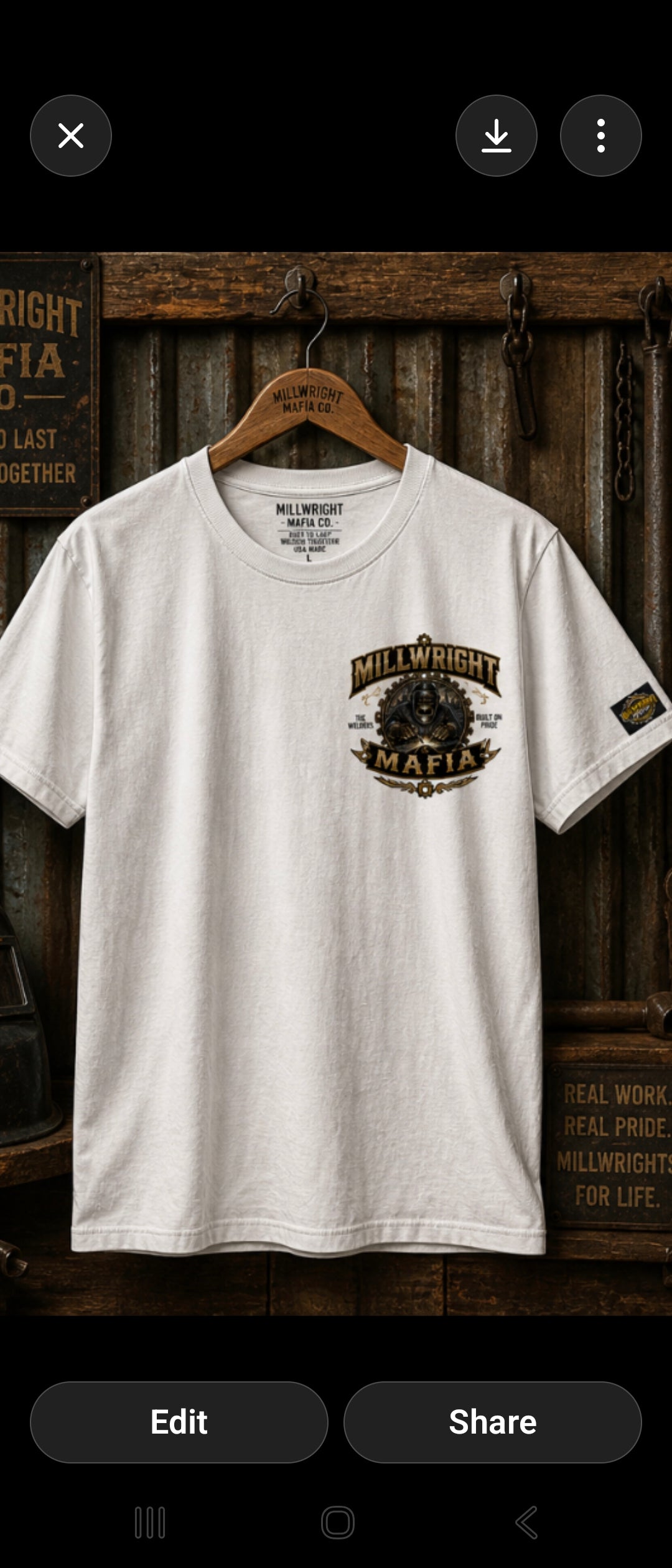 Millwright Mafia CO Heavy Weight T Shirt
