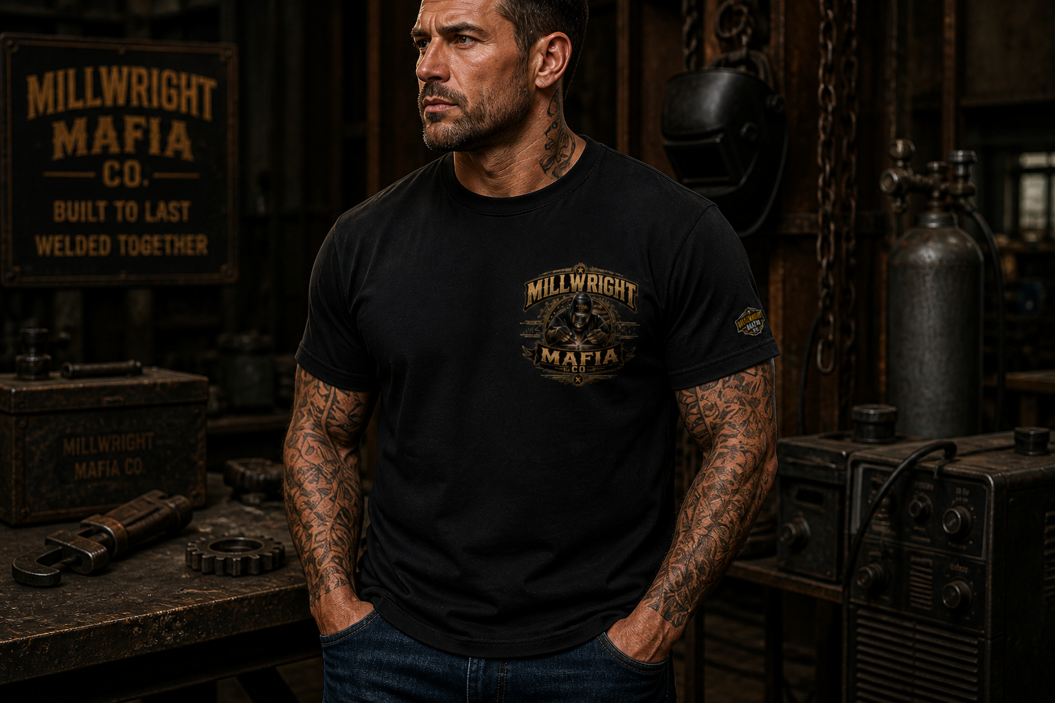 Millwright Mafia CO Heavy Weight T Shirt
