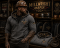 Millwright Mafia CO Zip Heavyweight Hoodie