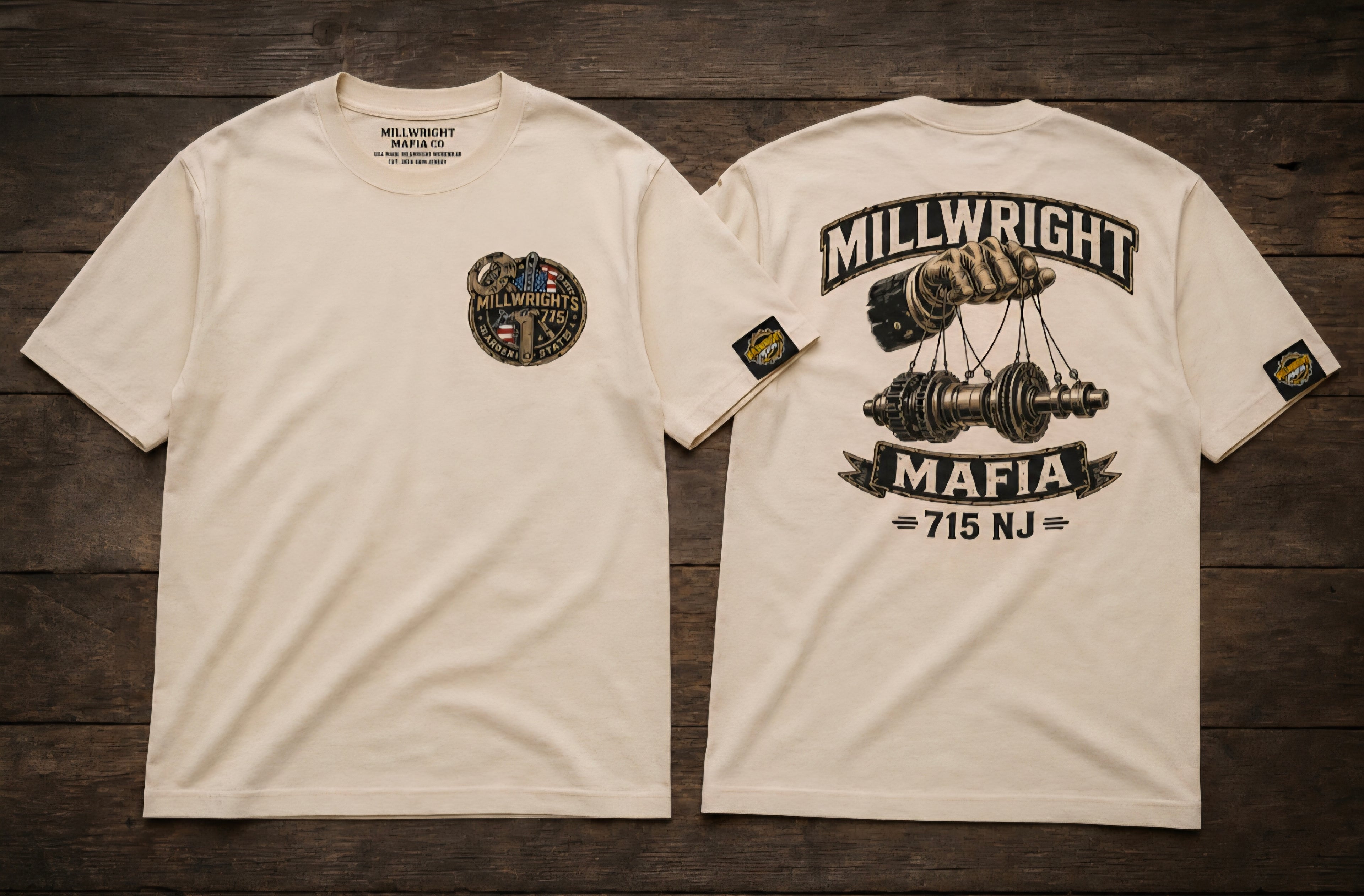 Millwright Mafia CO Ultimate Heavyweight T shirt