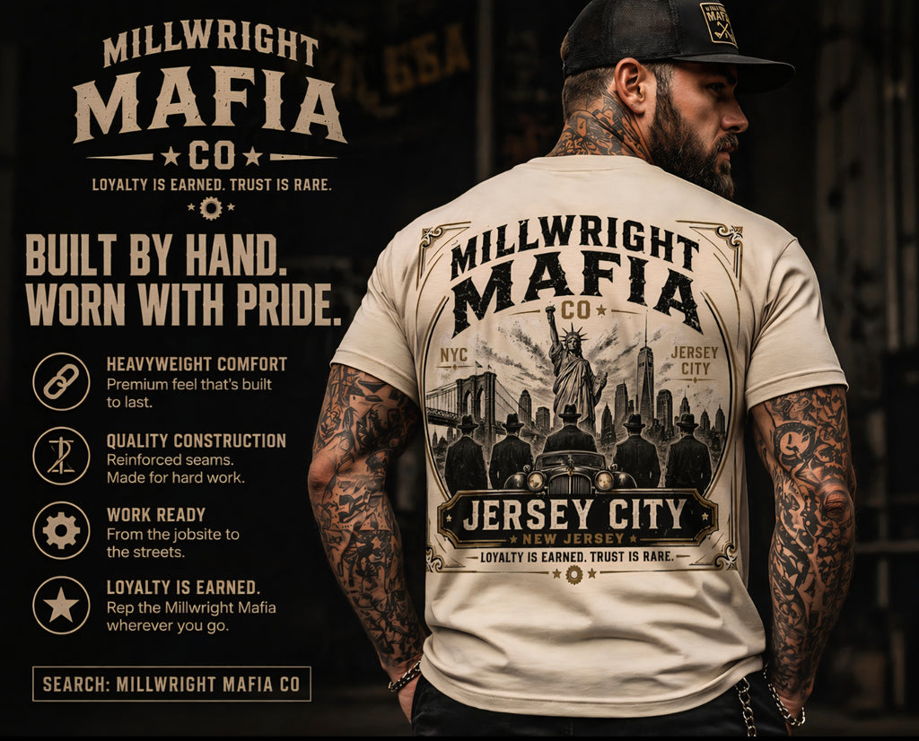 Ultimate Heavyweight T shirt Millwright Mafia CO
