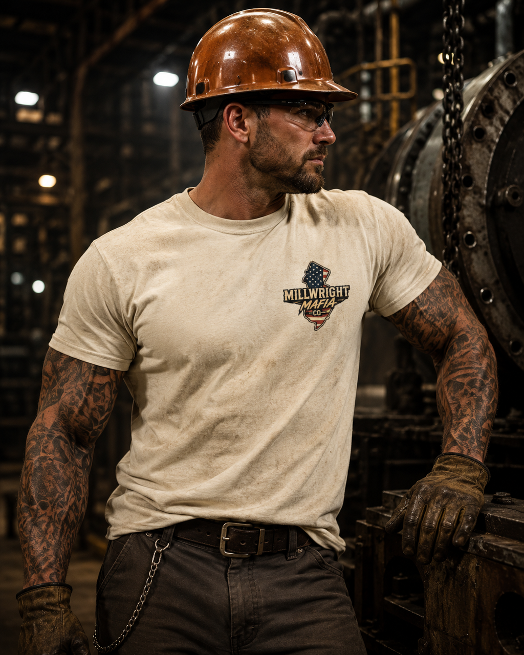Millwright Mafia CO Heavyweight Dyed Tee