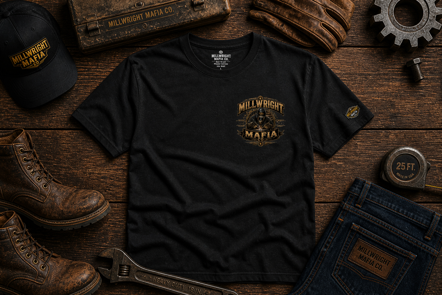 Millwright Mafia CO Heavy Weight T Shirt