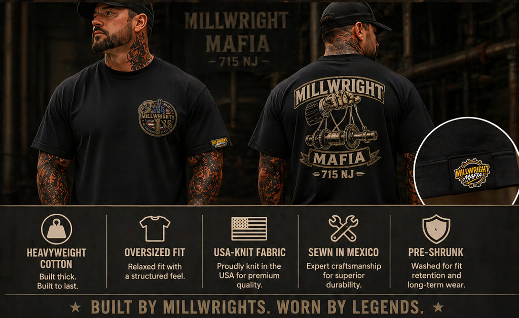 Millwright Mafia CO Ultimate Heavyweight T shirt
