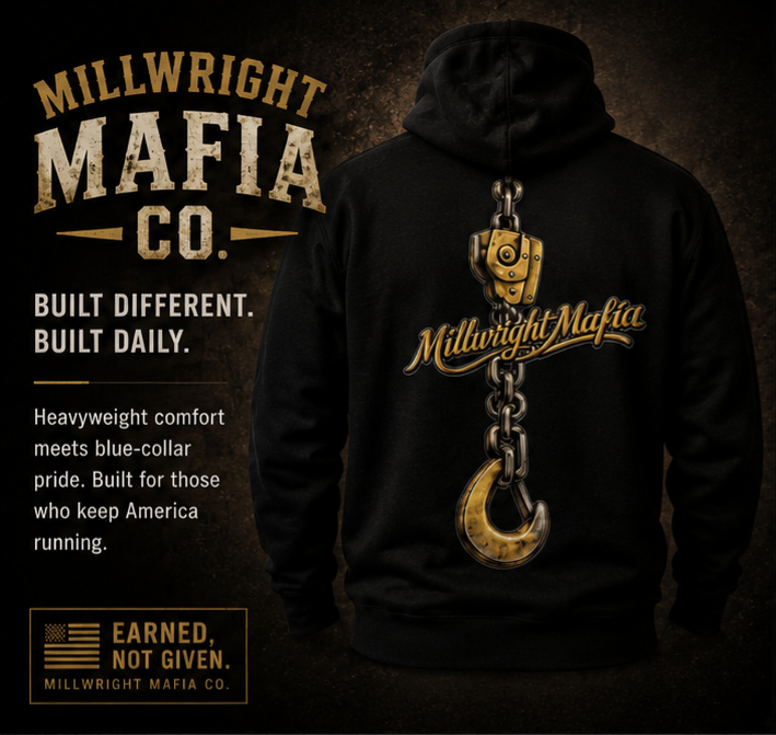 Millwright Mafia CO Zip Heavyweight Hoodie