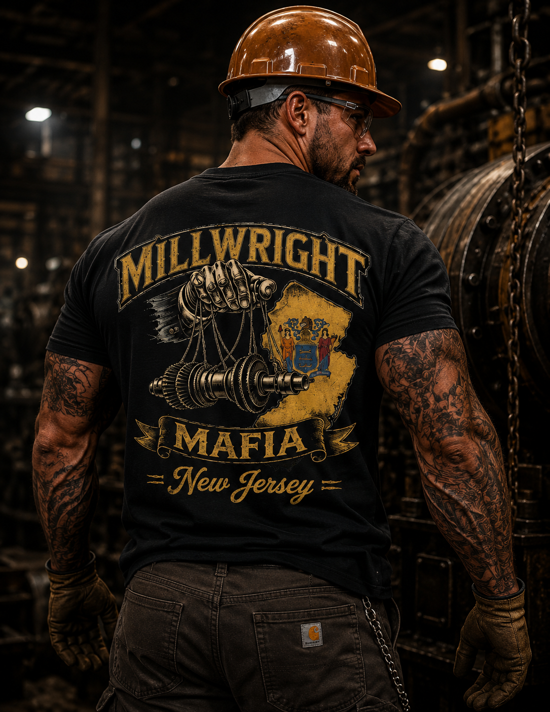 Millwright Mafia CO Heavyweight Dyed Tee