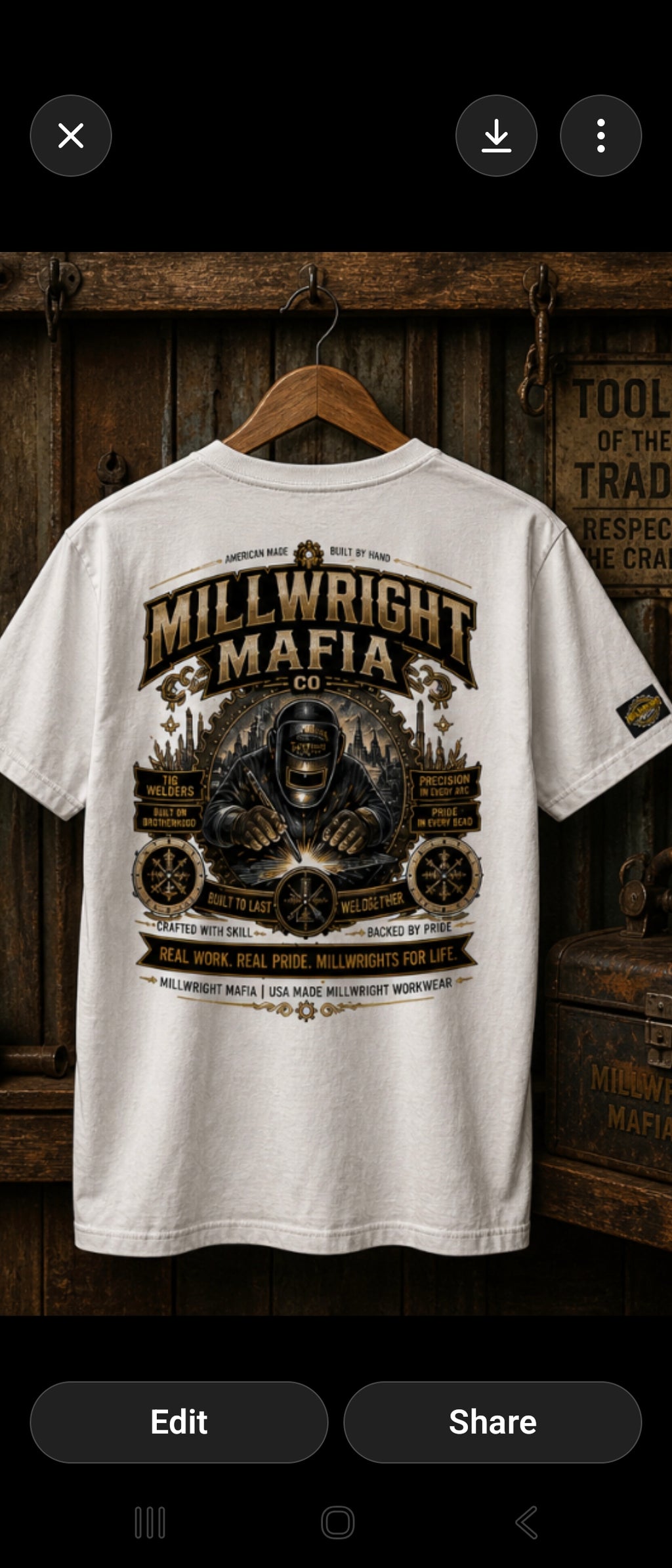 Millwright Mafia CO Heavy Weight T Shirt