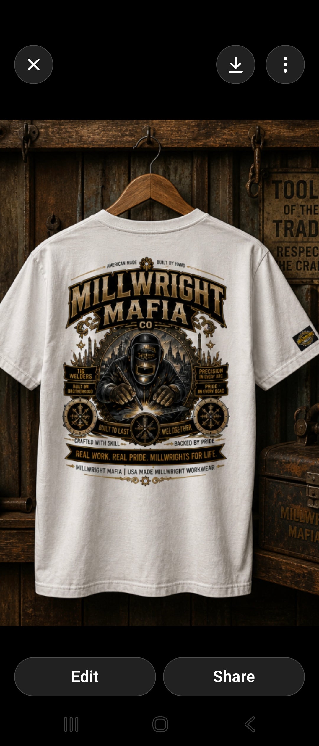 Millwright Mafia CO Heavy Weight T Shirt