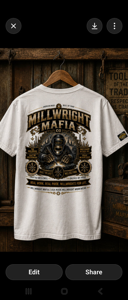 Millwright Mafia CO Heavy Weight T Shirt